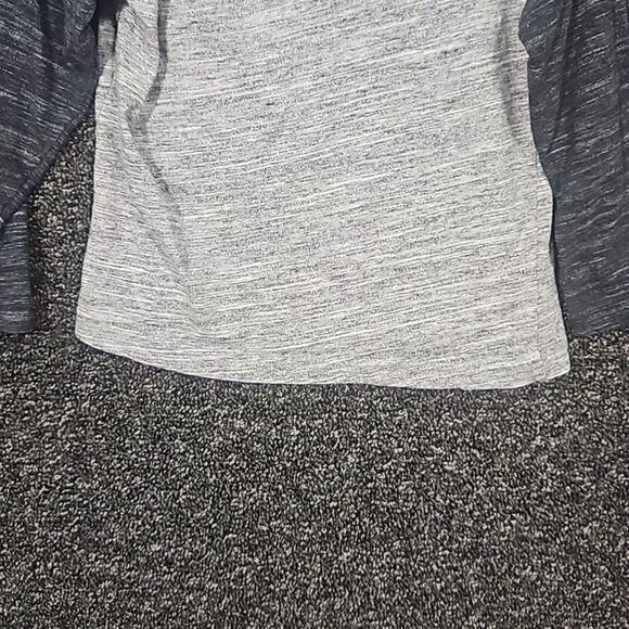 U.S. Polo Assn. Size 7 Grey & Burgandy Long Sleeve Tee Shirt T-Shirt - Picture 9 of 9